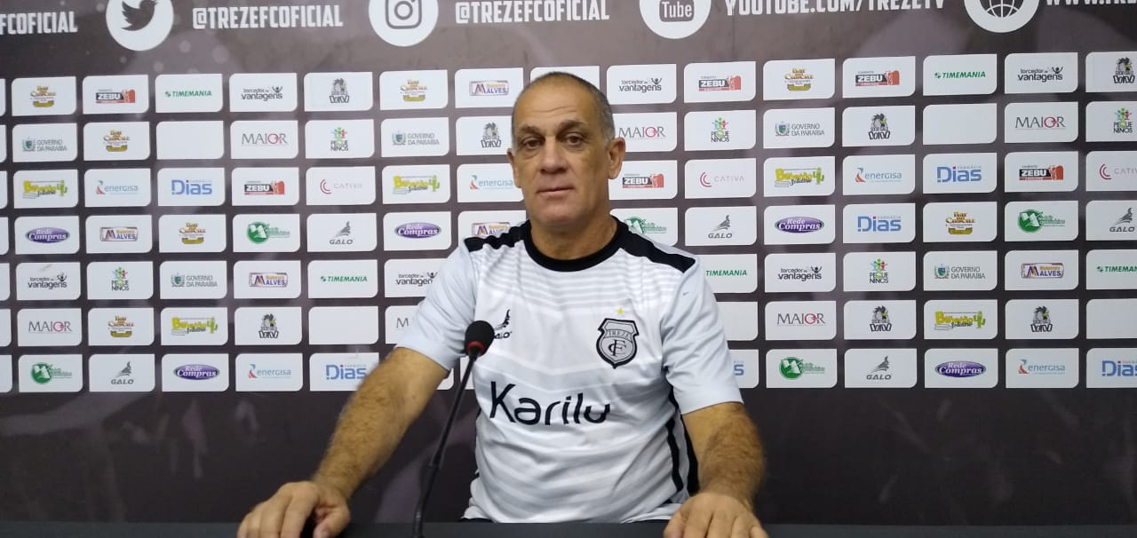 Série C: Diretoria do Treze quer permanência de técnico milagroso