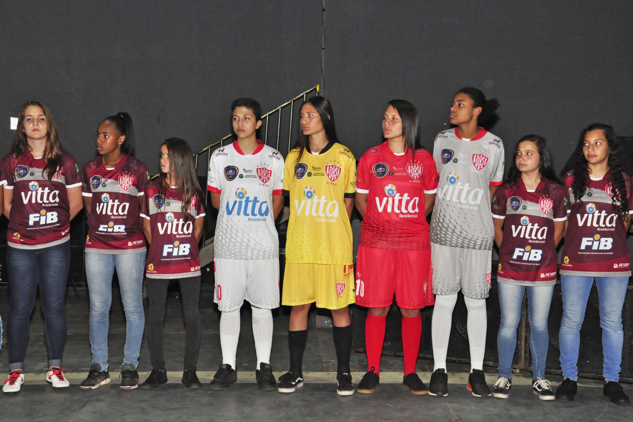 Time feminino do Noroeste é apresentado oficialmente