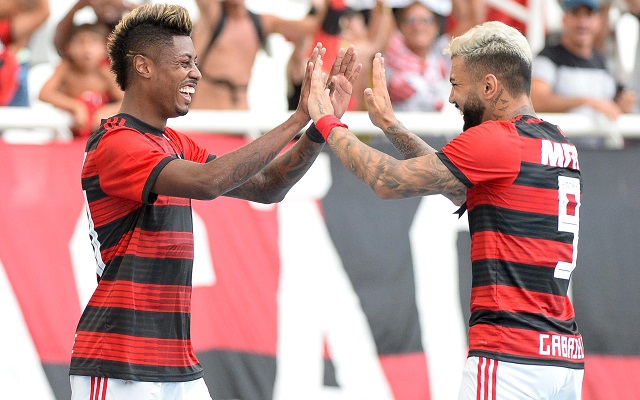 Ex-Santos, Bruno Henrique e Gabriel fazem parceria de sucesso no Flamengo