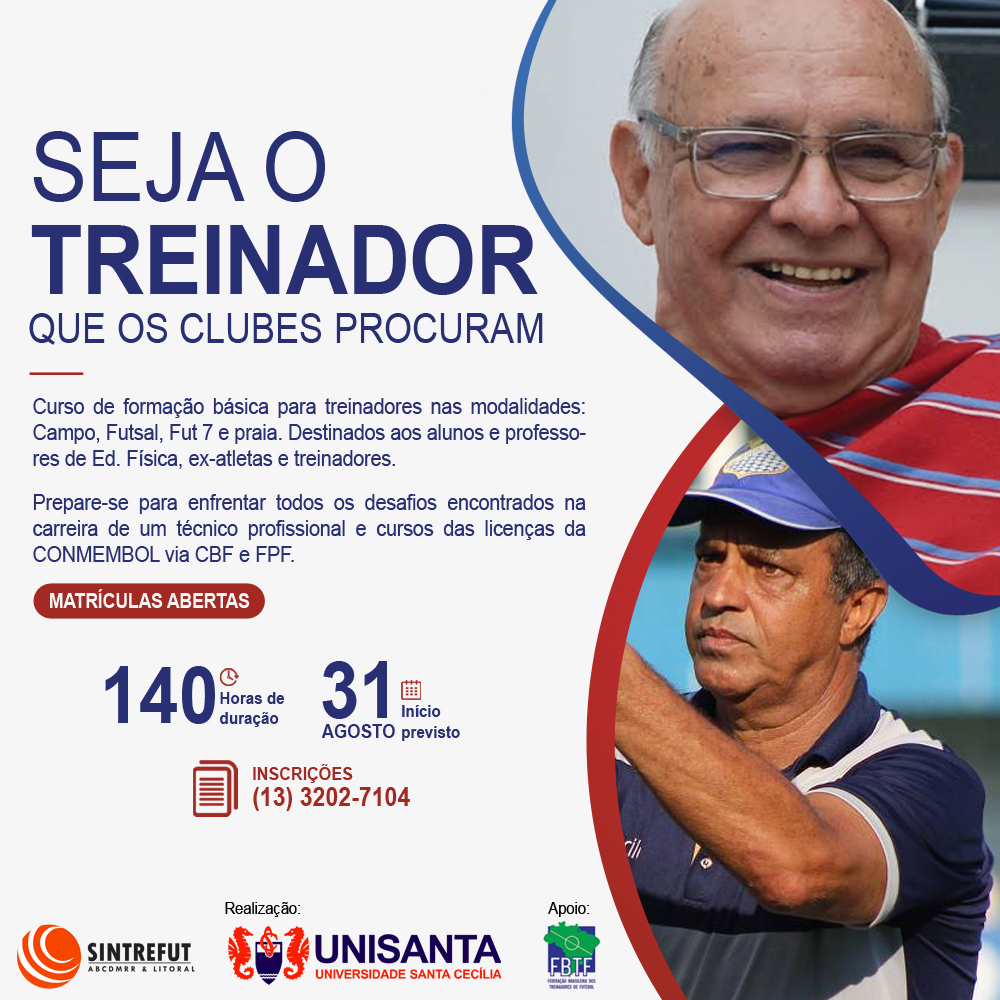 CURSO TREINADOR DE FUTEBOL ONLINE 