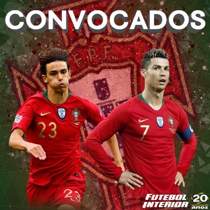 Eliminatórias Euro: Atual campeão, Portugal chama João Felix e Cristiano Ronaldo