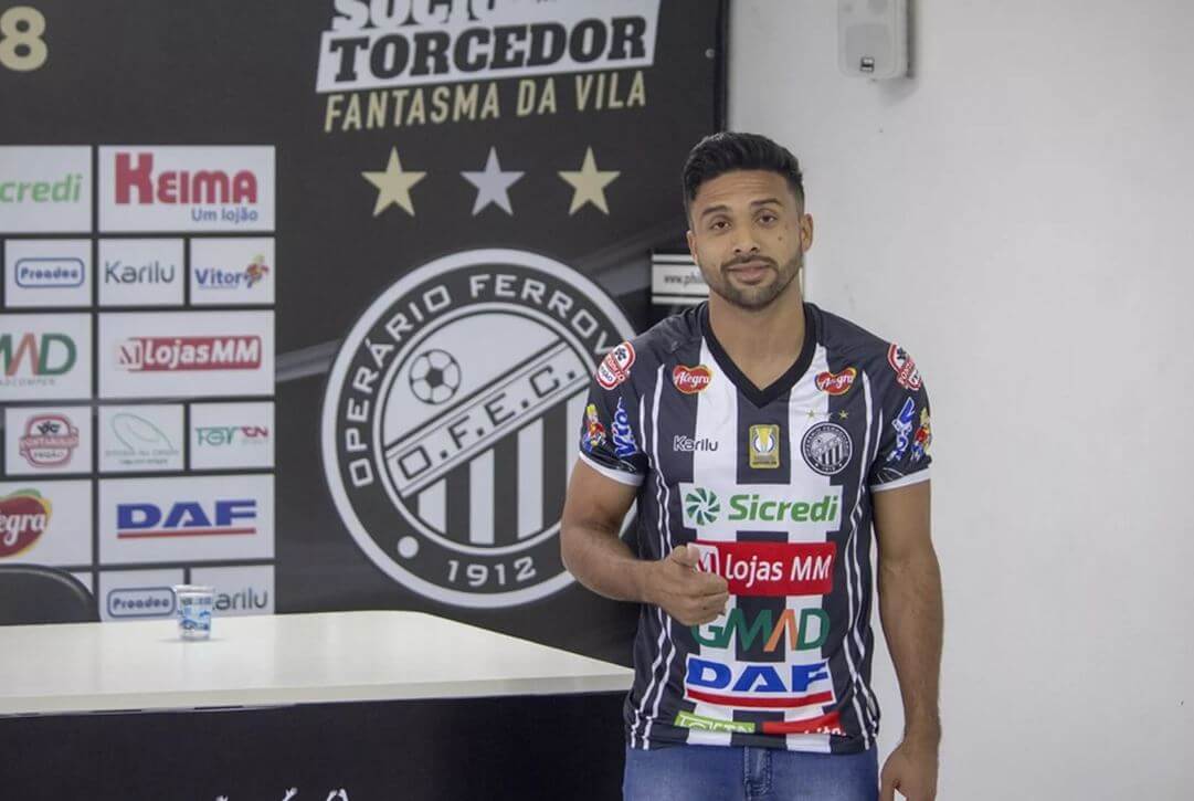 Série B: Operário acerta com atacante que estava na Série C