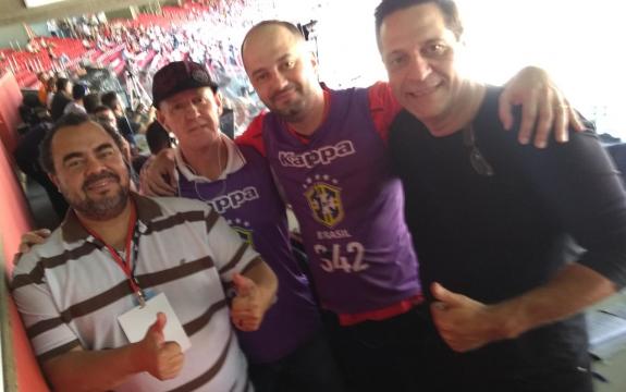 Equipe GOL DE PLACA no Morumbi