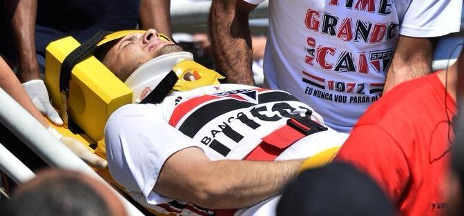 Torcedor foi encaminhado para Hospital Campo Limpo