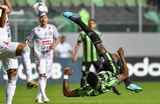 América-MG não jogou bem. Foto:Mourão Panda