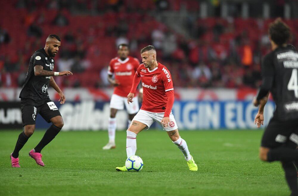 O uruguaio Nico López encerrou um jejum de 24 jogos sem marcar (Foto: Ricardo Duarte/Internacional)