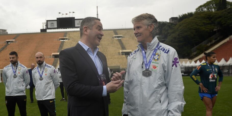 Com Pia e dirigentes europeus, CBF realiza evento de educação em São Paulo
