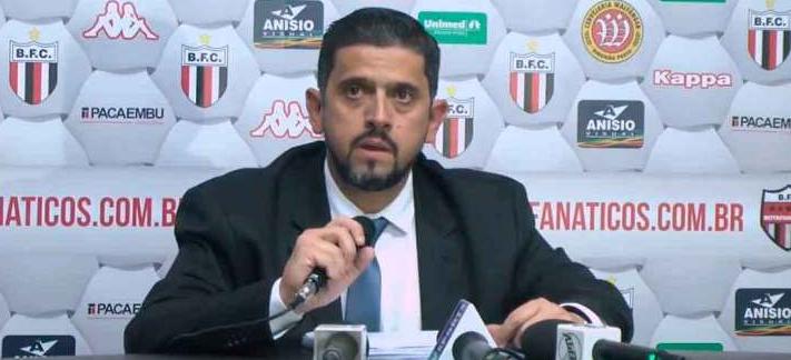 Presidente repudia acusação, mas aceita negociar um acordo em benefício do Botafogo