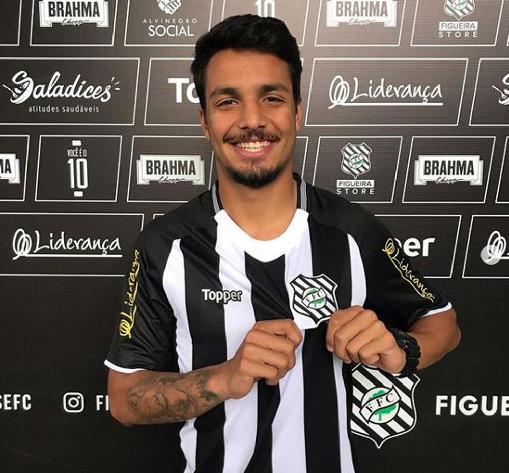 Filho de Edmundo, Juninho vai disputar a Copa Santa Catarina pelo Figueirense