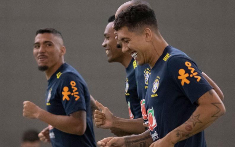 Seleção brasileira faz primeiro treino com todo o elenco em Miami