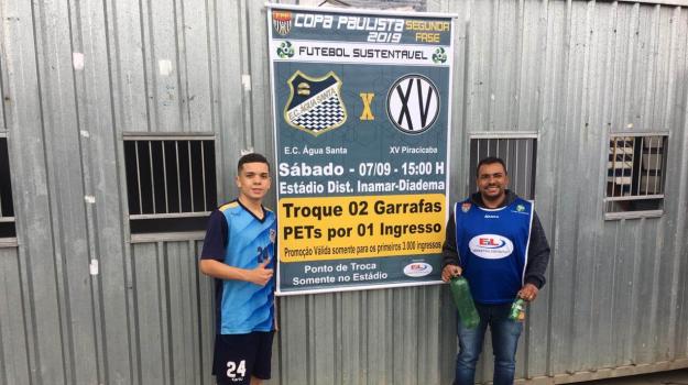 Programa Futebol Sustentável é confirmado em quatro partidas do final de semana