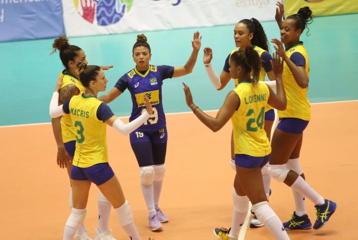 Seleção Brasileira feminina de volêi conhece seu adversário da Copa do Mundo. (Foto: Divulgação/CBV)