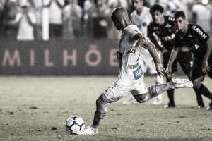 Encarar rival de seu 1º gol pelo Santos inspira Sánchez: 'Se marcar, será lindo'