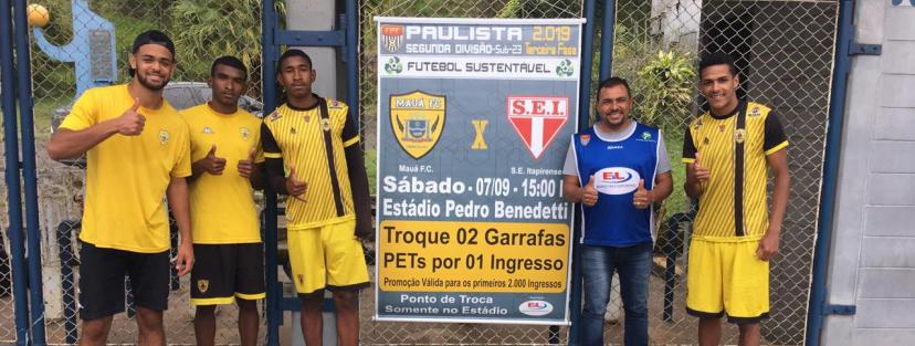Segundona: Presidente do Mauá convoca torcida a participar do Futebol Sustentável