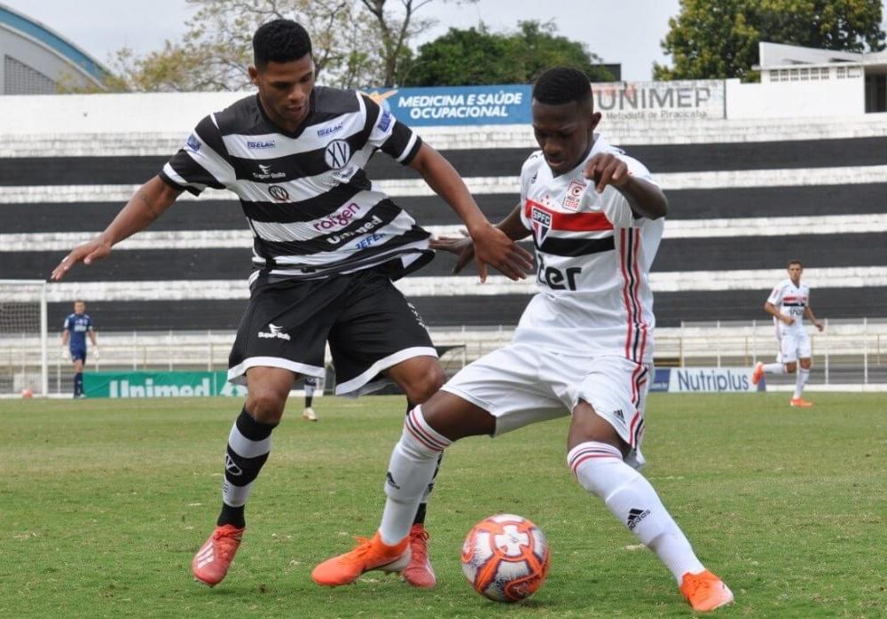 PAULISTA SUB-20: São Paulo supera o XV de Piracicaba na estreia da terceira fase