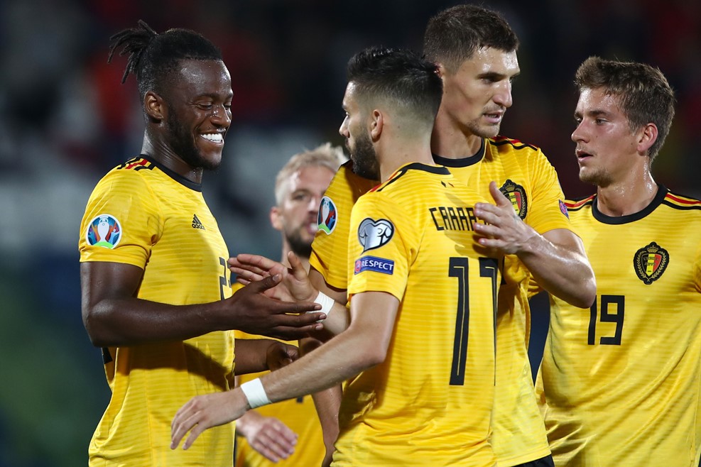 ELIMINATÓRIAS EURO: Bélgica goleia e segue 100%; Croácia também vence fácil