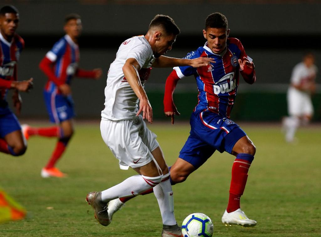 BRASILEIRO ASPIRANTES: Bahia vacila, Inter vira jogo no fim e abre vantagem na semi