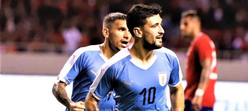 Arrascaeta, meia do Uruguai e do Flamengo  - Foto: @Uruguay