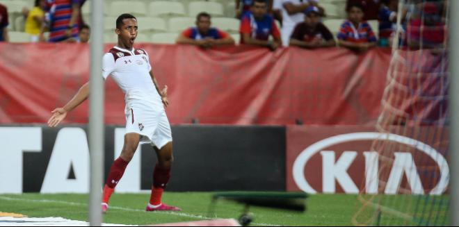 Garoto João Pedro marcou gol do Fluminense