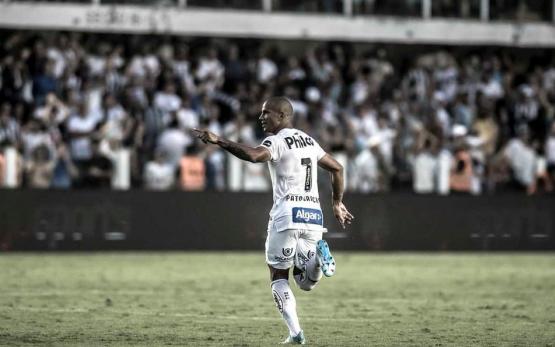 Reserva do Santos faz três gols e se destaca em jogo-treino