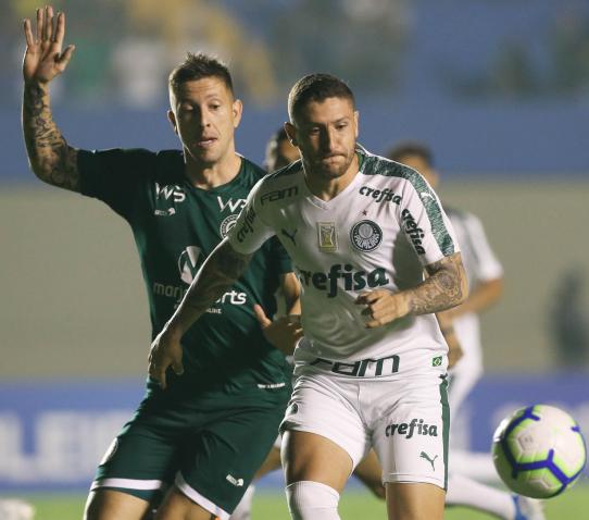 Por precaução, meio campista do Palmeiras desfalcará equipe contra o Fluminense