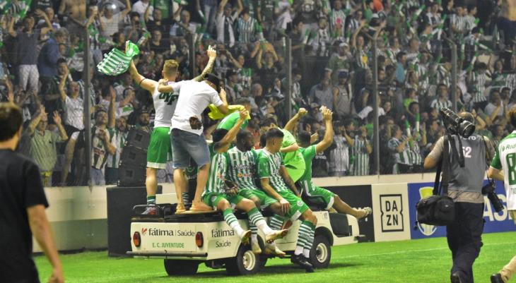 O Juventude está de volta à Série B do Brasileiro. (Foto: Arhtur Dallegrave / EC Juventude)