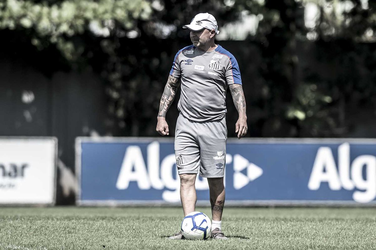 Jesus e Sampaoli se preparam para ‘final’ do 1º turno entre Flamengo e Santos