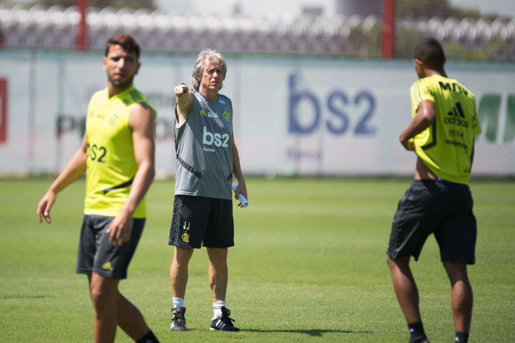 Jorge Jesus prepara o Flamengo