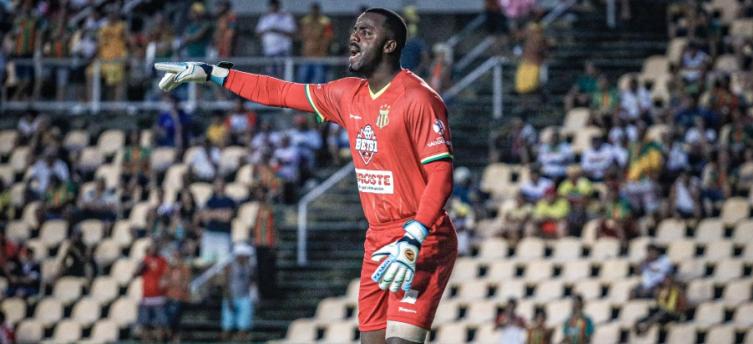 Andrey, goleiro do Sampaio Corrêa - Foto: Flickr Oficial do Sampaio Corrêa