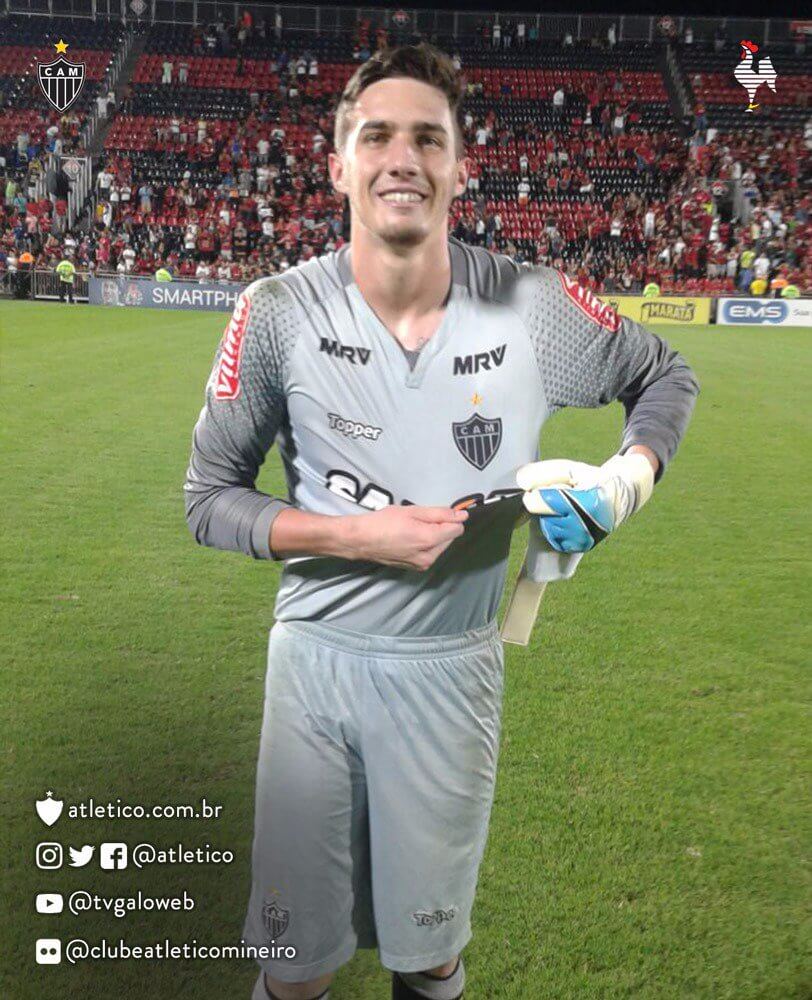 Cleiton volta com moral para o Atlético-MG após boas atuações na seleção olímpica