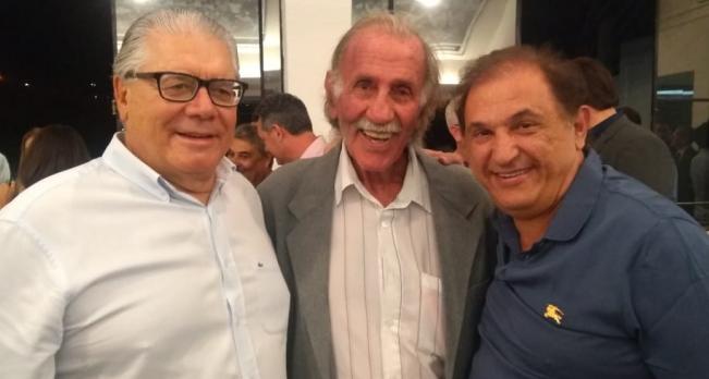 Abdalla (á esquerda), Peri Chaib (centro) e Chedid