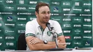 Série B: Felipe Conceição comemora bom momento do América no Independência