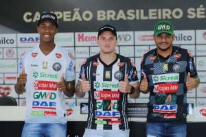 Série B: Operário apresenta trio de reforços para sequência da temporada