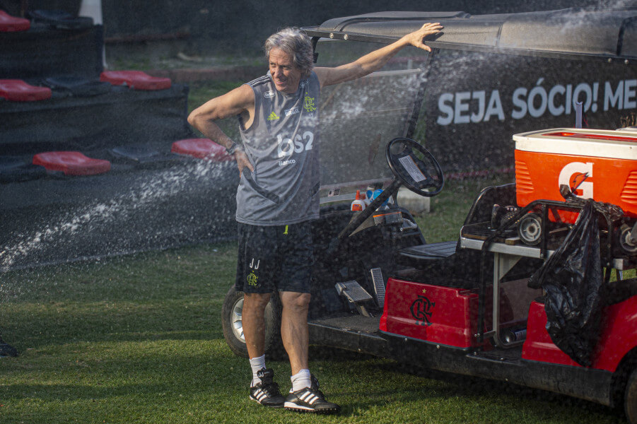 Jesus fecha treino e deve repetir escalação do Fla que bateu Palmeiras por 3 a 0