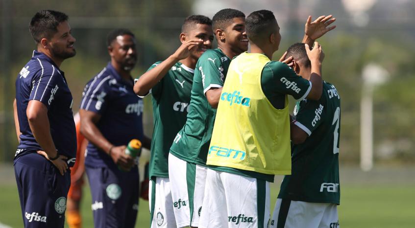 PAULISTA SUB-15: Palmeiras faz 5 a 3 no Red Bull e se isola na liderança do Grupo 21