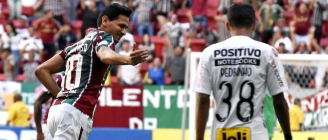 O polêmico Ganso fez o gol do Fluminense