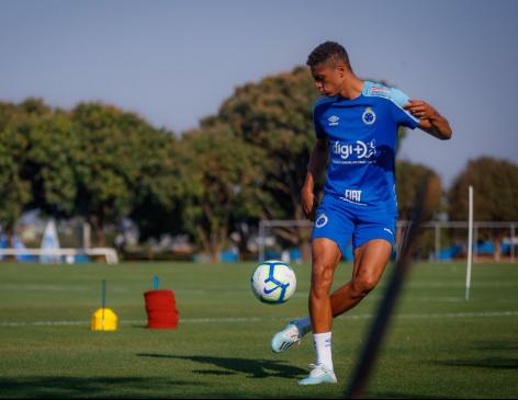 Cria da base Rafael Santos. (Foto: Bruno Haddad / Cruzeiro)