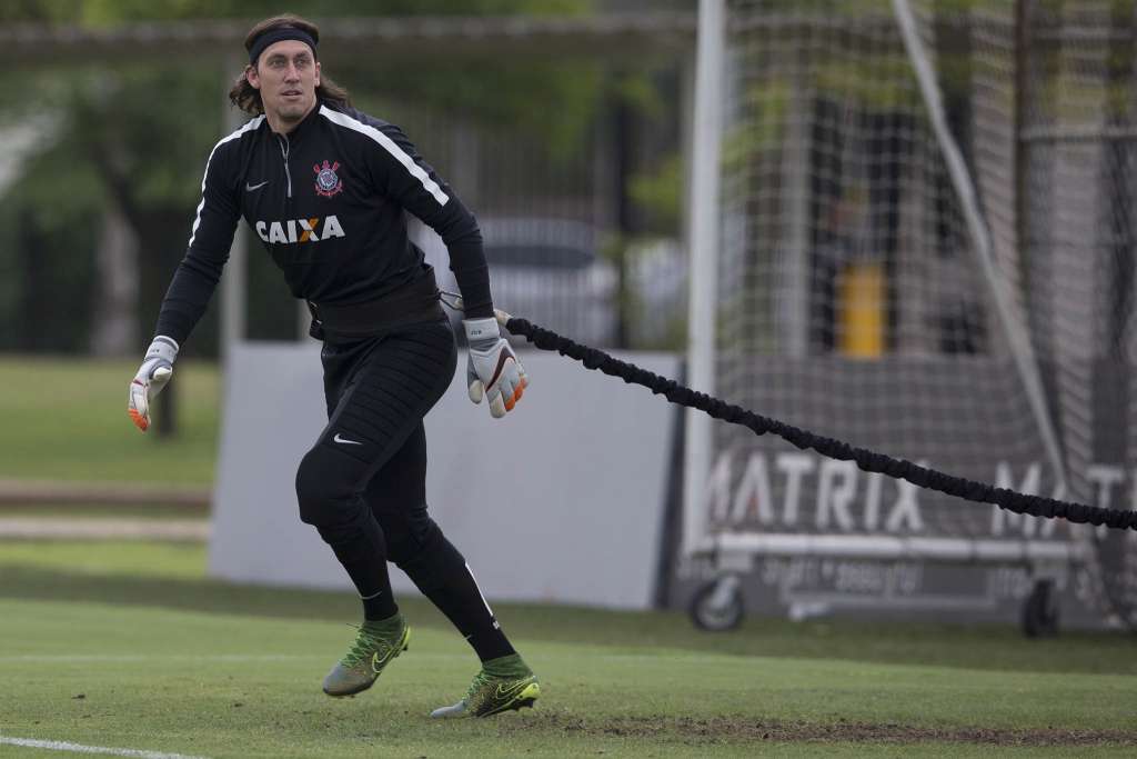 Apesar da falha, Cássio mantém confiança alta perante o técnico Fábio Carille - Daniel Augusto Jr / Ag. Corinthians