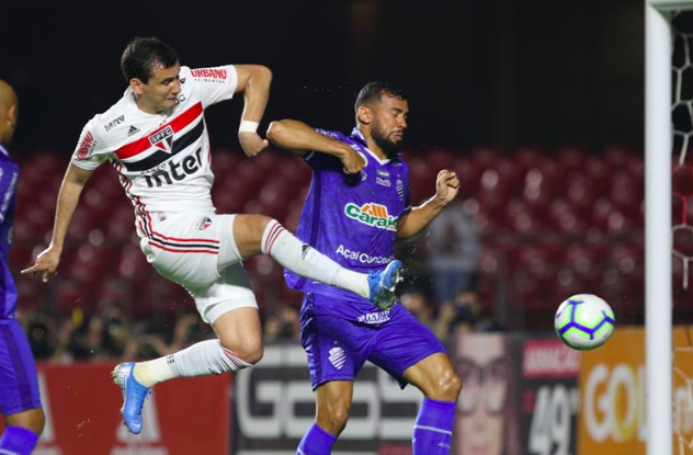 Após lesão, Pablo comemora o fato de voltar a jogar 90 minutos pelo São Paulo