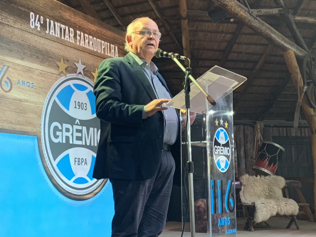 Libertadores: Presidente do Grêmio vê Flamengo com soberba e arrogância