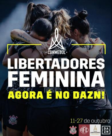 DAZN anuncia exclusividade de transmissão da Libertadores Feminina