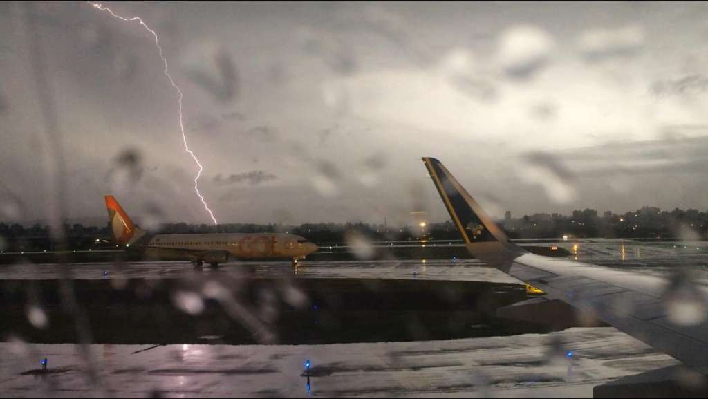 Chuva castigou Porto Alegre nesta terça-feira