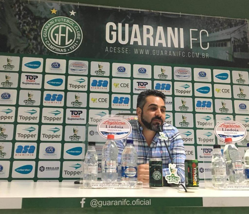 Série B: Novo presidente do Guarani pede união e torce por cancelamento da Assembleia