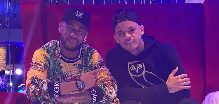 Jota Amancio é um dos maiores parças de Neymar. (Foto: Reprodução)