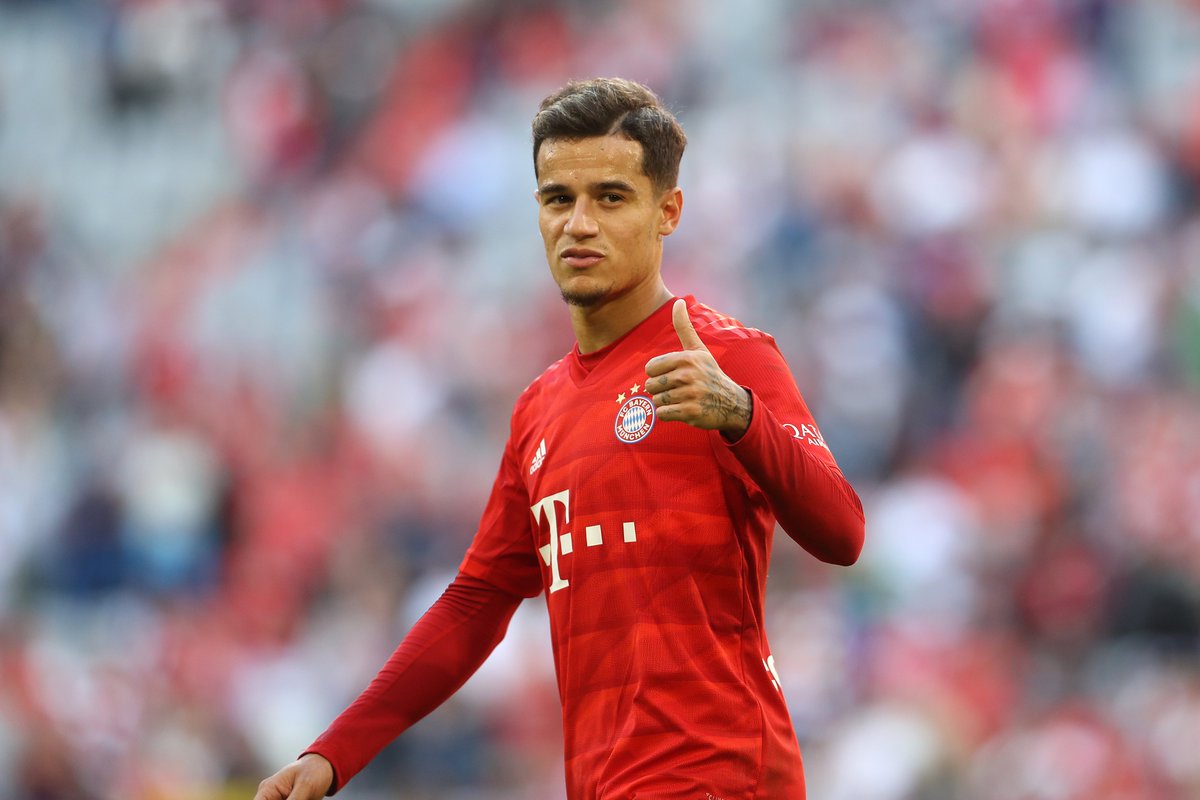 ALEMÃO: Coutinho desencanta e comanda goleada do Bayern de Munique sobre o Colônia