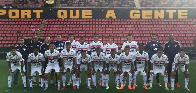 BRASILEIRÃO SUB-20: Sport e São Paulo empatam em jogo de quatro gols