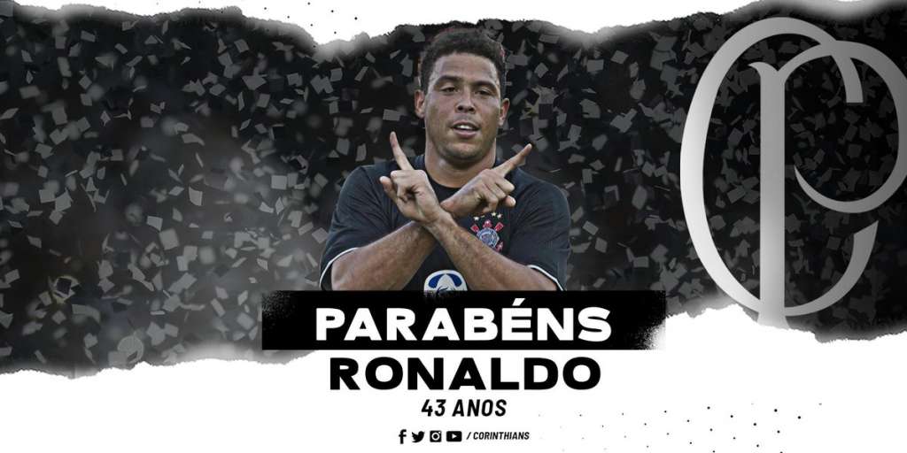 Corinthians presta homenagem a Ronaldo Fenômeno