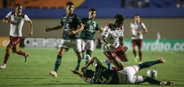 Goiás derrubou o Fluminense