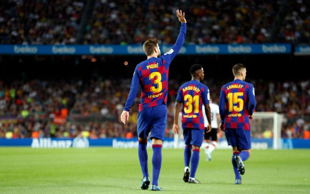 Piqué critica pré-temporada do Barça: 'Muitas viagens, poucos treinos'
