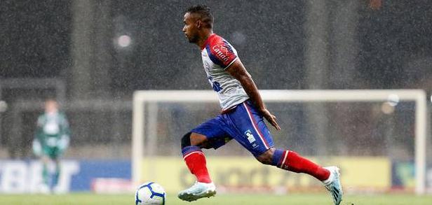 Élber fez o segundo gol do Bahia. Foto: Felipe Oliveira